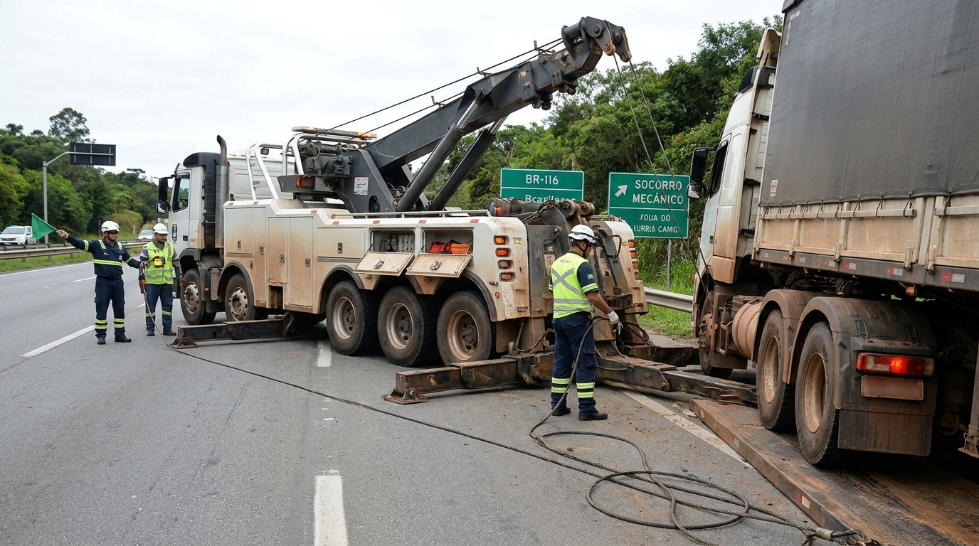 Guincho para Caminhão em Mogi das Cruzes‑SP