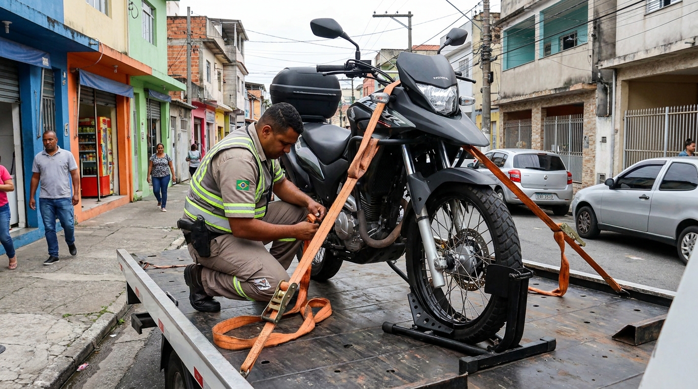 Guincho para Moto em Mogi das Cruzes‑SP