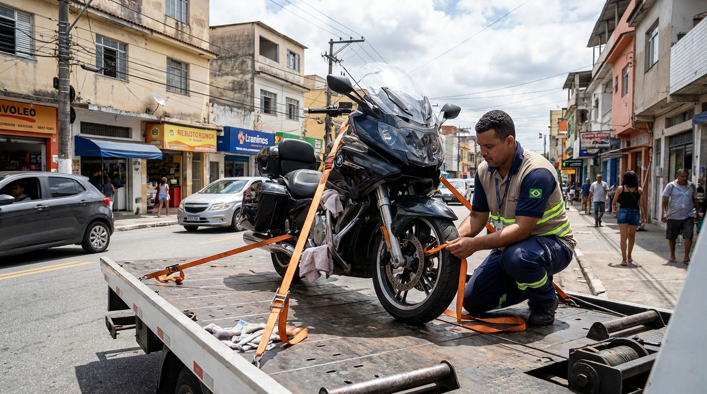 Guincho para Moto em Mogi das Cruzes‑SP