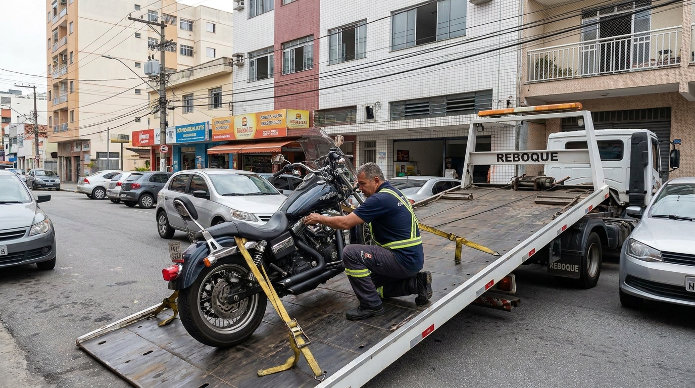 Guincho para Moto em Mogi das Cruzes‑SP