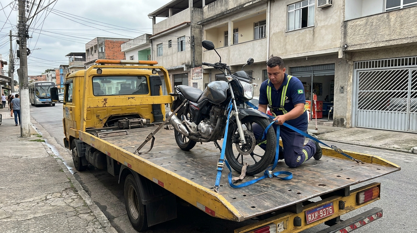 Guincho para Moto em Mogi das Cruzes‑SP